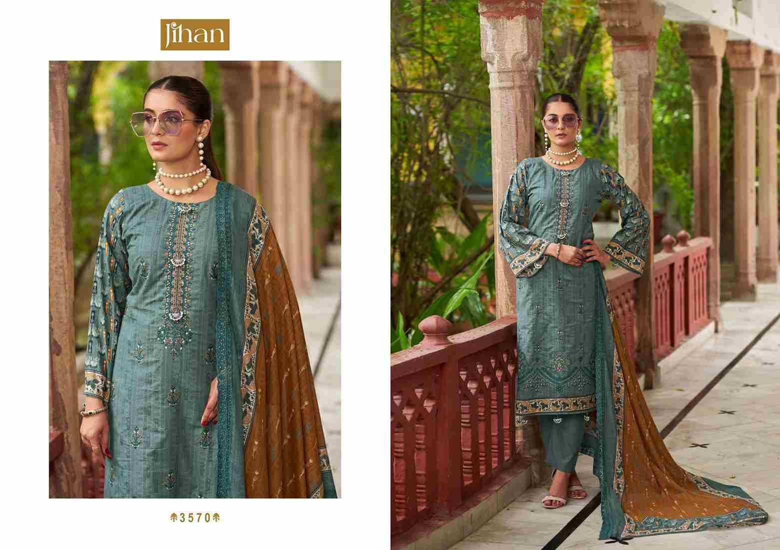 Bin Saeed Vol-18 By Jihan 3567 To 3570 Series Beautiful Festive Suits Stylish Fancy Colorful Casual Wear & Ethnic Wear Pure Lawn Print Dresses At Wholesale Price