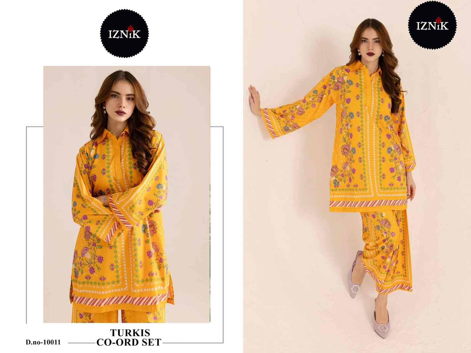 Turkis Vol-4 By Iznik Fab 10011 To 10014 Series Designer Stylish Fancy Colorful Beautiful Casual Wear & Ethnic Wear Lawn Co-Ords At Wholesale Price