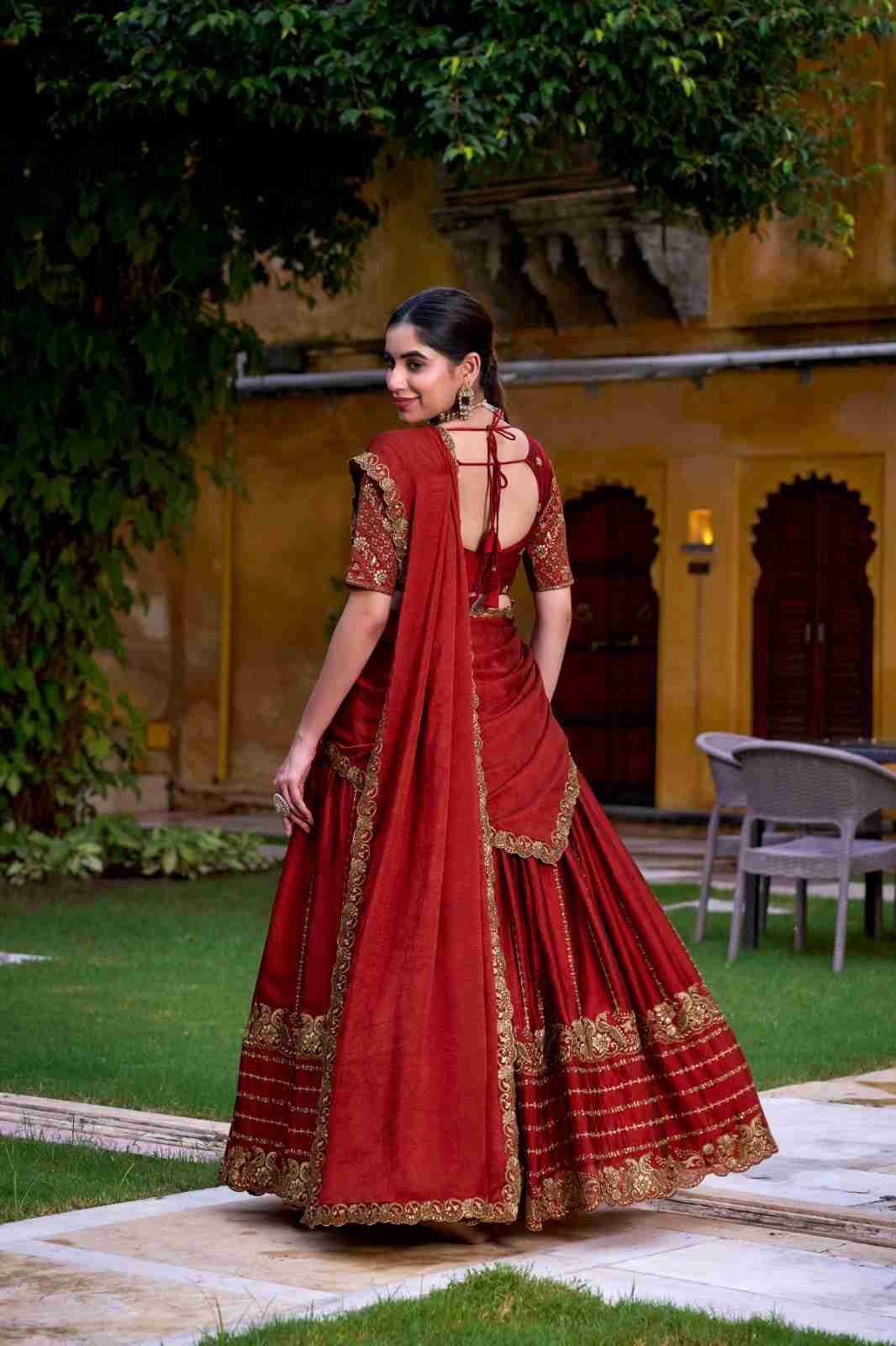 Sf-1101 By Fashid Wholesale Festive Wear Collection Beautiful Stylish Colorful Fancy Party Wear & Occasional Wear Rangoli Silk Lehengas At Wholesale Price