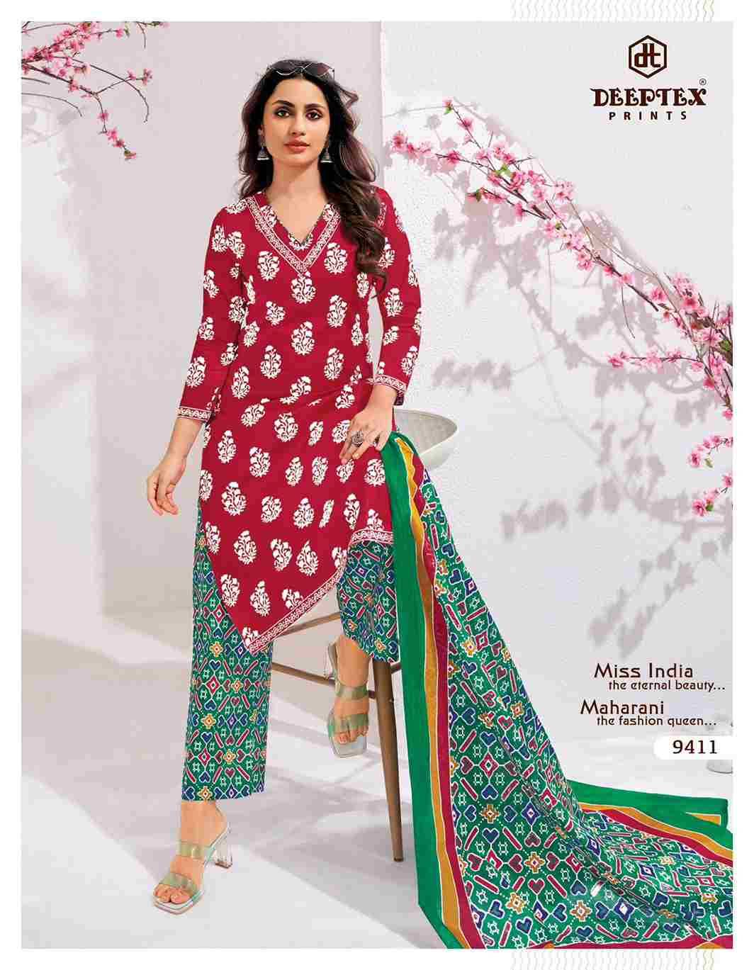 Miss India Vol-94 By Deeptex Prints 9401 To 9416 Series Beautiful Festive Suits Stylish Fancy Colorful Casual Wear & Ethnic Wear Cotton Print Dresses At Wholesale Price