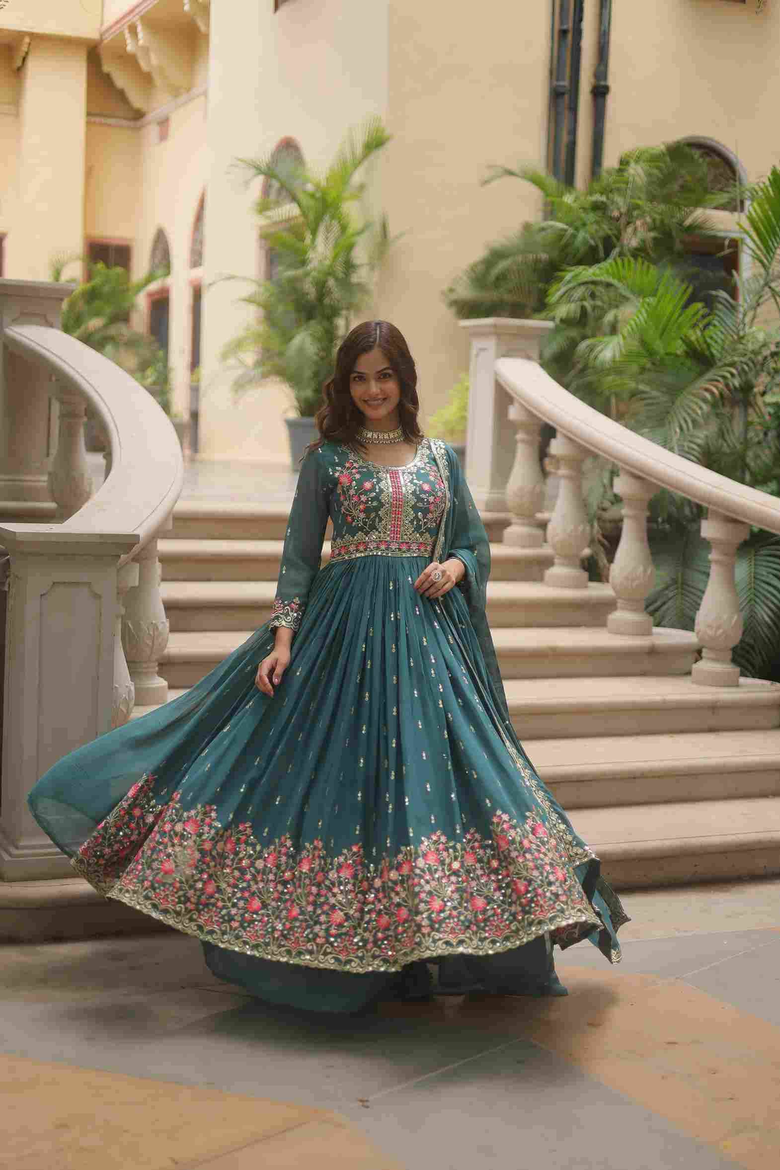 Sf-1106 By Fashid Wholesale 01 To 03 Series Beautiful Suits Colorful Stylish Fancy Casual Wear & Ethnic Wear Faux Georgette Dresses At Wholesale Price