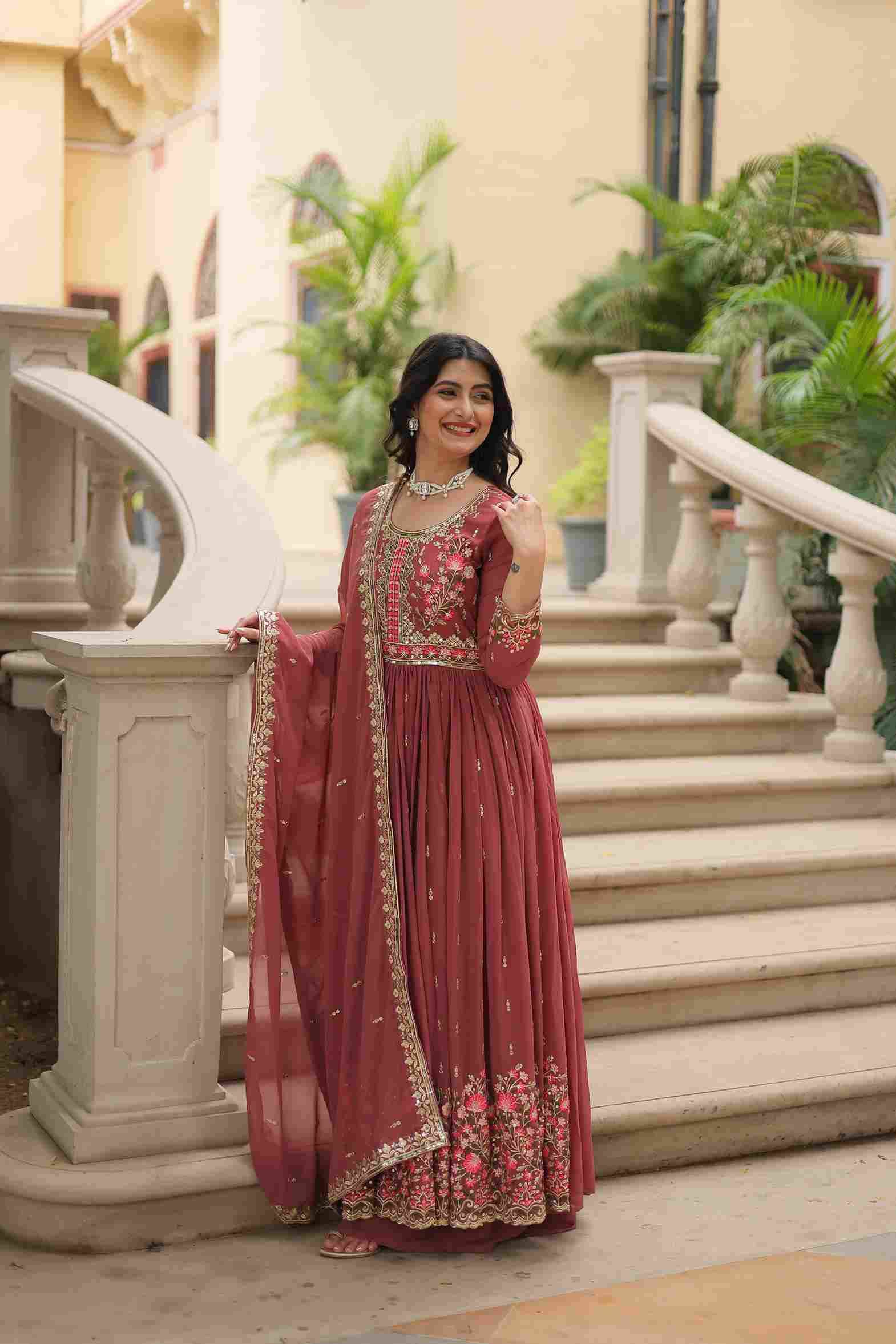 Sf-1106 By Fashid Wholesale 01 To 03 Series Beautiful Suits Colorful Stylish Fancy Casual Wear & Ethnic Wear Faux Georgette Dresses At Wholesale Price