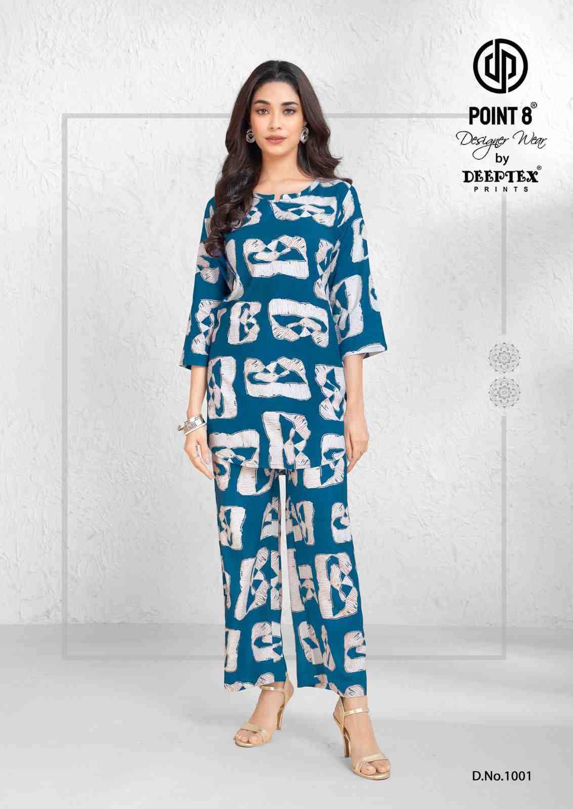 Style Up By Deeptex Prints 1001 To 1008 Series Designer Stylish Fancy Colorful Beautiful Party Wear & Ethnic Wear Collection Rayon Print Co-Ord At Wholesale Price
