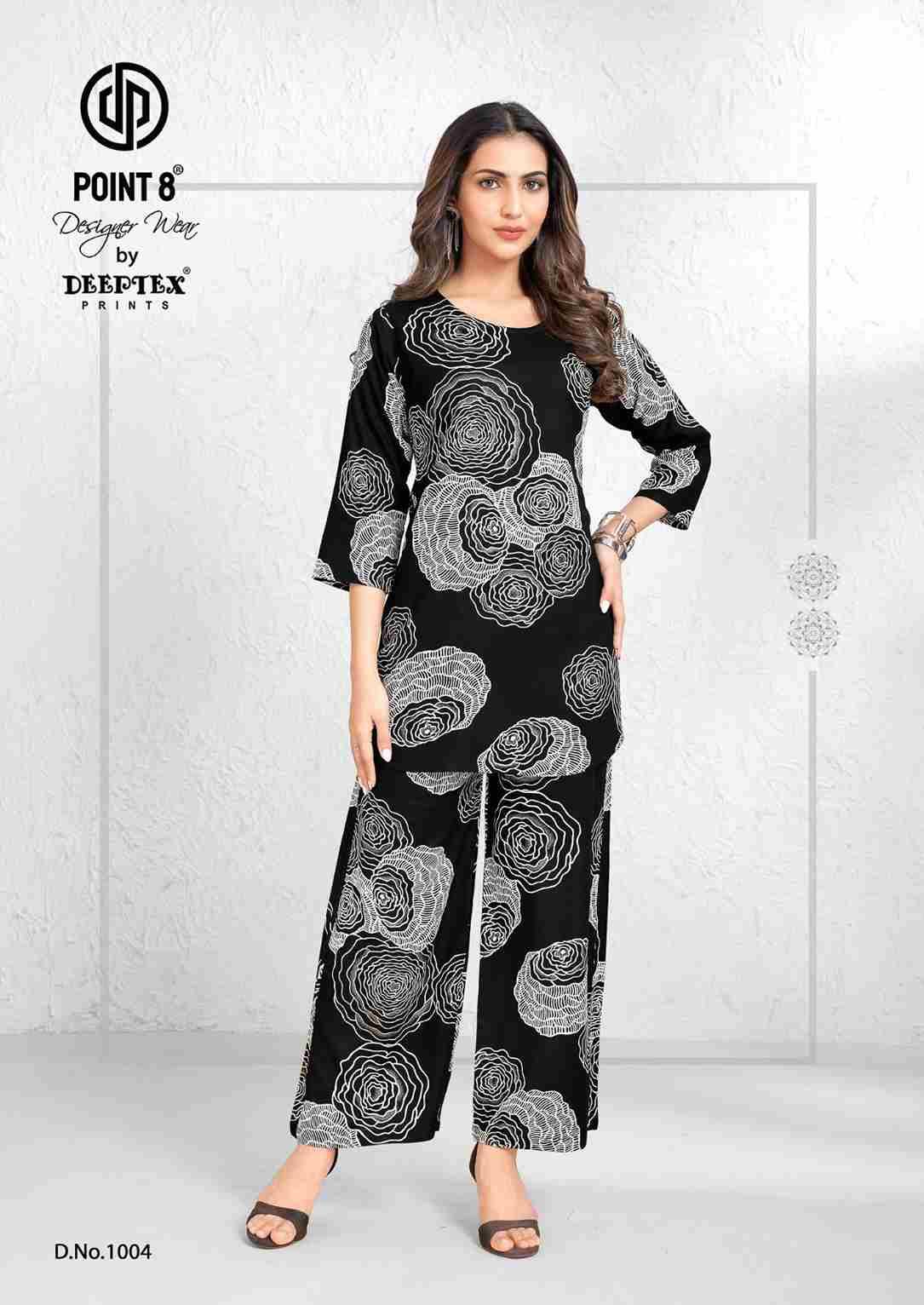 Style Up By Deeptex Prints 1001 To 1008 Series Designer Stylish Fancy Colorful Beautiful Party Wear & Ethnic Wear Collection Rayon Print Co-Ord At Wholesale Price