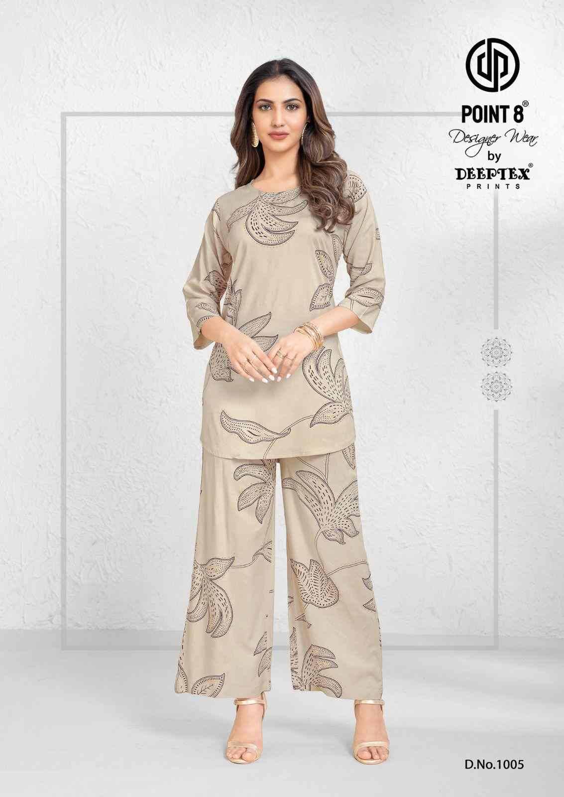 Style Up By Deeptex Prints 1001 To 1008 Series Designer Stylish Fancy Colorful Beautiful Party Wear & Ethnic Wear Collection Rayon Print Co-Ord At Wholesale Price