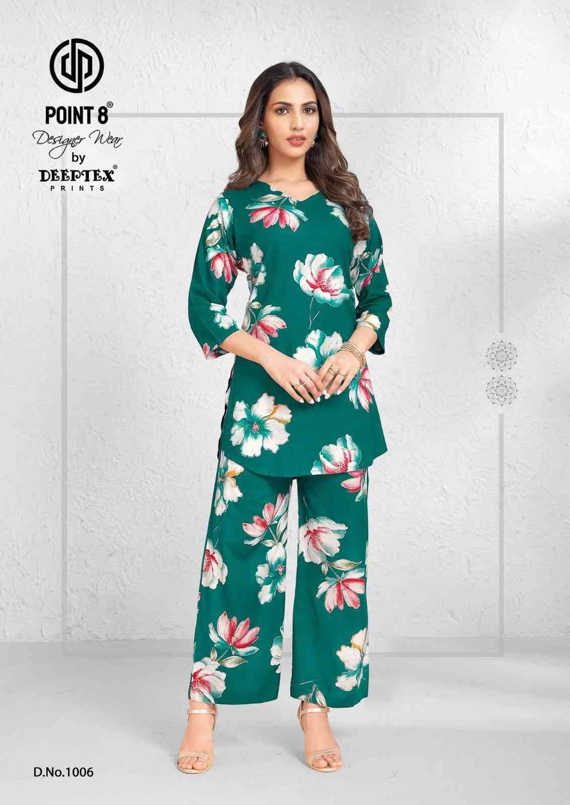 Style Up By Deeptex Prints 1001 To 1008 Series Designer Stylish Fancy Colorful Beautiful Party Wear & Ethnic Wear Collection Rayon Print Co-Ord At Wholesale Price