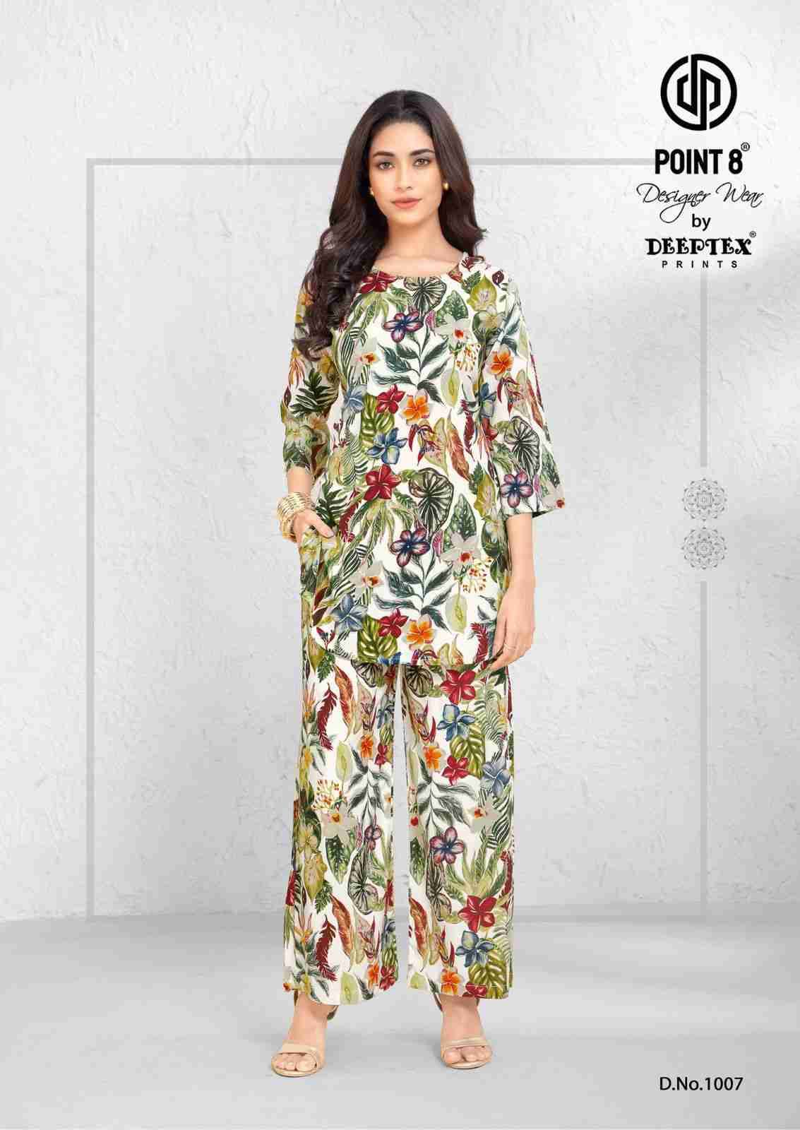 Style Up By Deeptex Prints 1001 To 1008 Series Designer Stylish Fancy Colorful Beautiful Party Wear & Ethnic Wear Collection Rayon Print Co-Ord At Wholesale Price