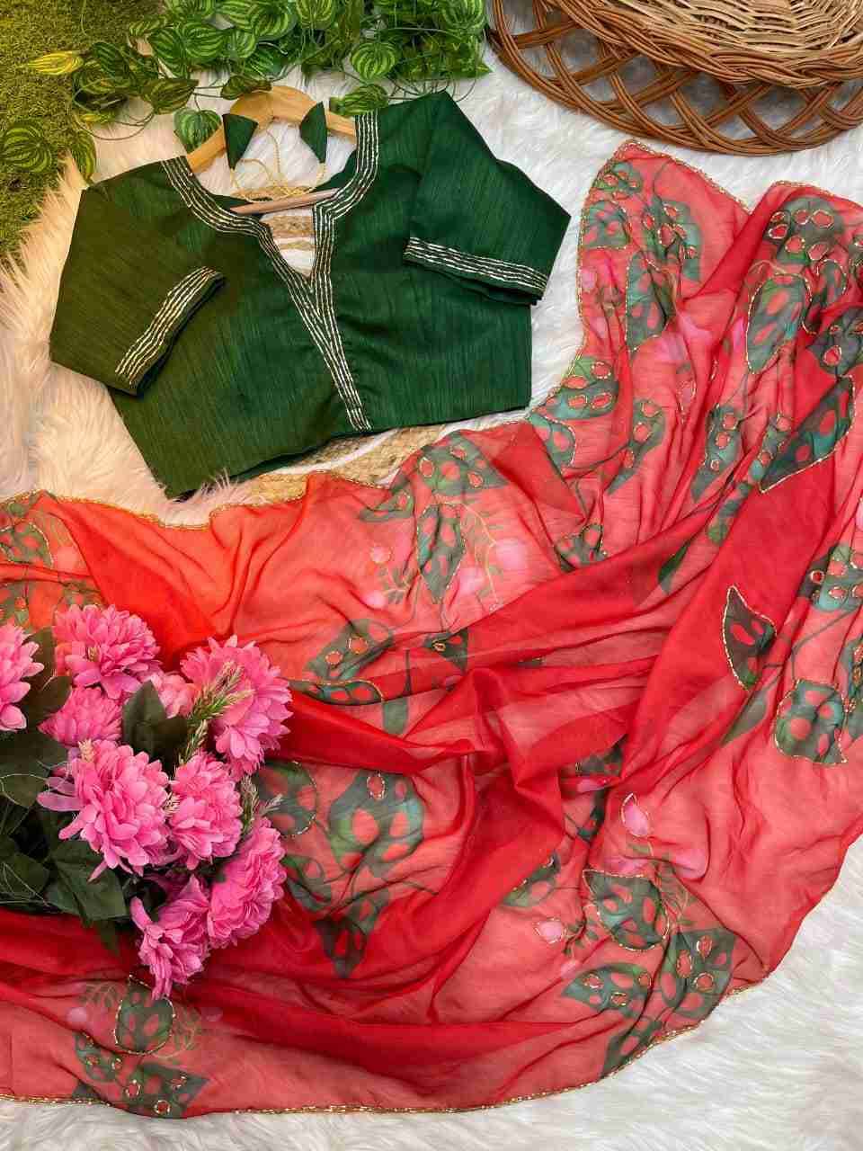 Vd-Guldasta By Fashid Wholesale 01 To 04 Series Indian Traditional Wear Collection Beautiful Stylish Fancy Colorful Party Wear & Occasional Wear Teby Silk Sarees At Wholesale Price