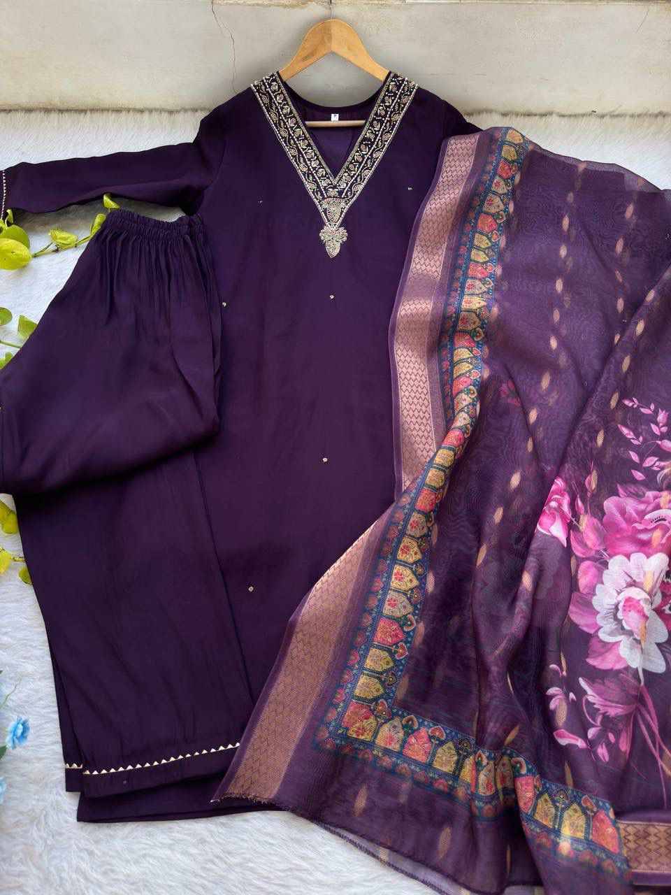 Mb-453 By Fashid Wholesale Beautiful Fancy Colorful Stylish Party Wear & Occasional Wear Premium Roman Silk Dresses At Wholesale Price