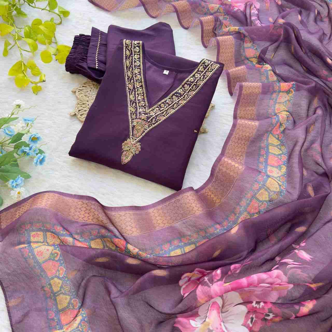 Mb-453 By Fashid Wholesale Beautiful Fancy Colorful Stylish Party Wear & Occasional Wear Premium Roman Silk Dresses At Wholesale Price