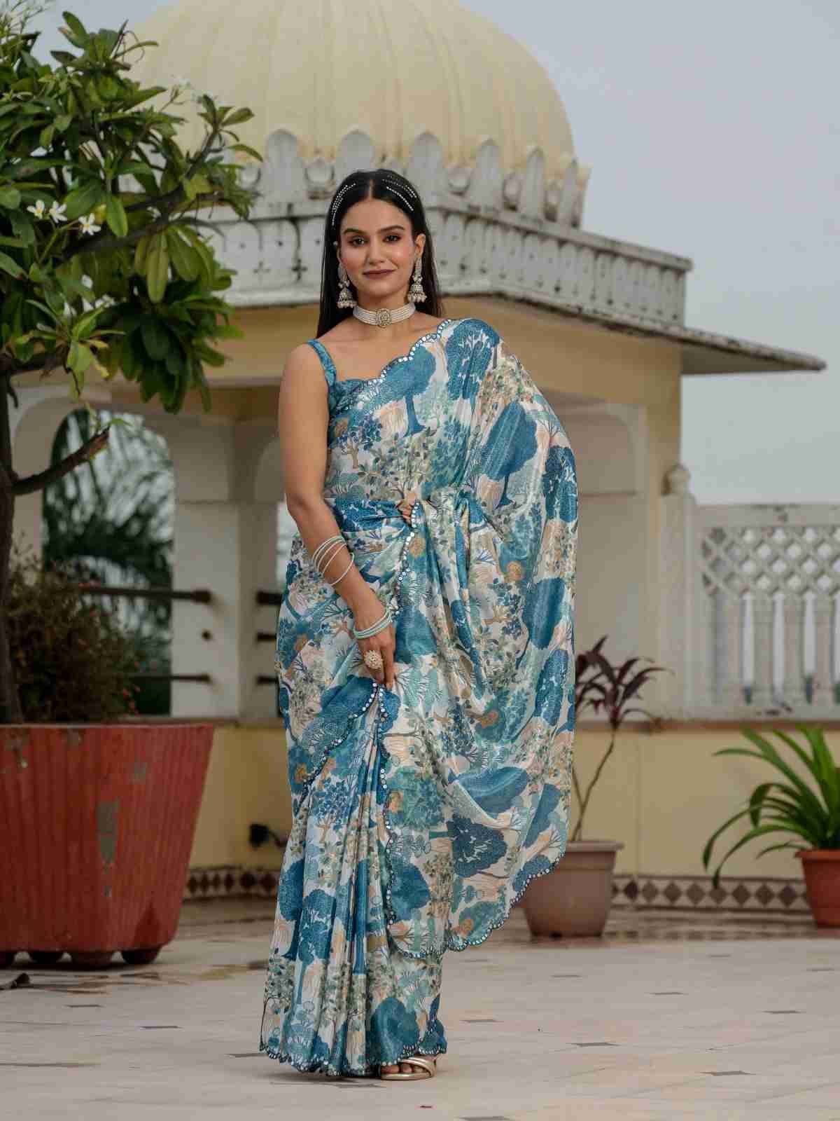 Dc-01 By Fashid Wholesale 01 To 02 Series Indian Traditional Wear Collection Beautiful Stylish Fancy Colorful Party Wear & Occasional Wear Heavy Chinnon Sarees At Wholesale Price