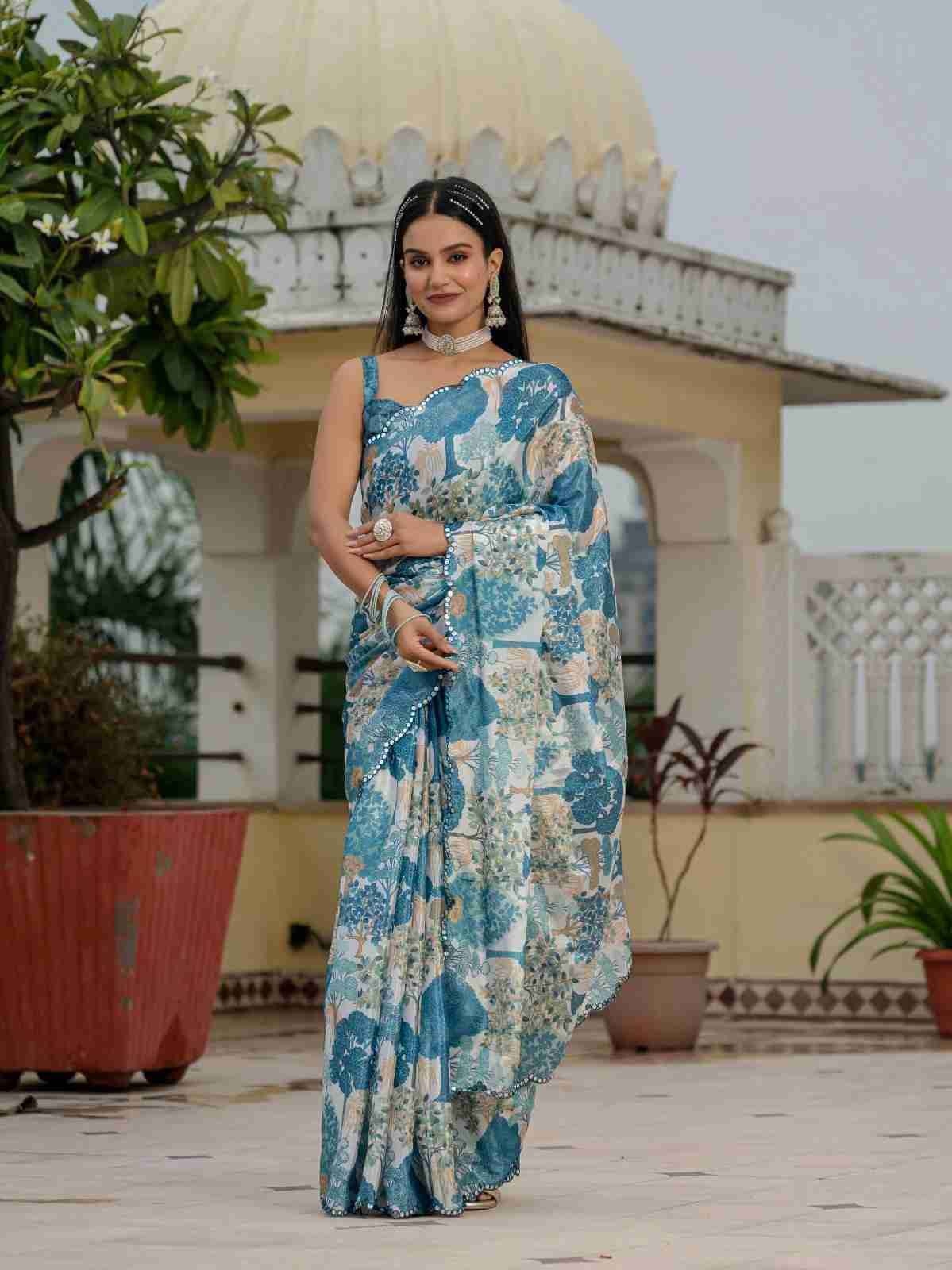 Dc-01 By Fashid Wholesale 01 To 02 Series Indian Traditional Wear Collection Beautiful Stylish Fancy Colorful Party Wear & Occasional Wear Heavy Chinnon Sarees At Wholesale Price