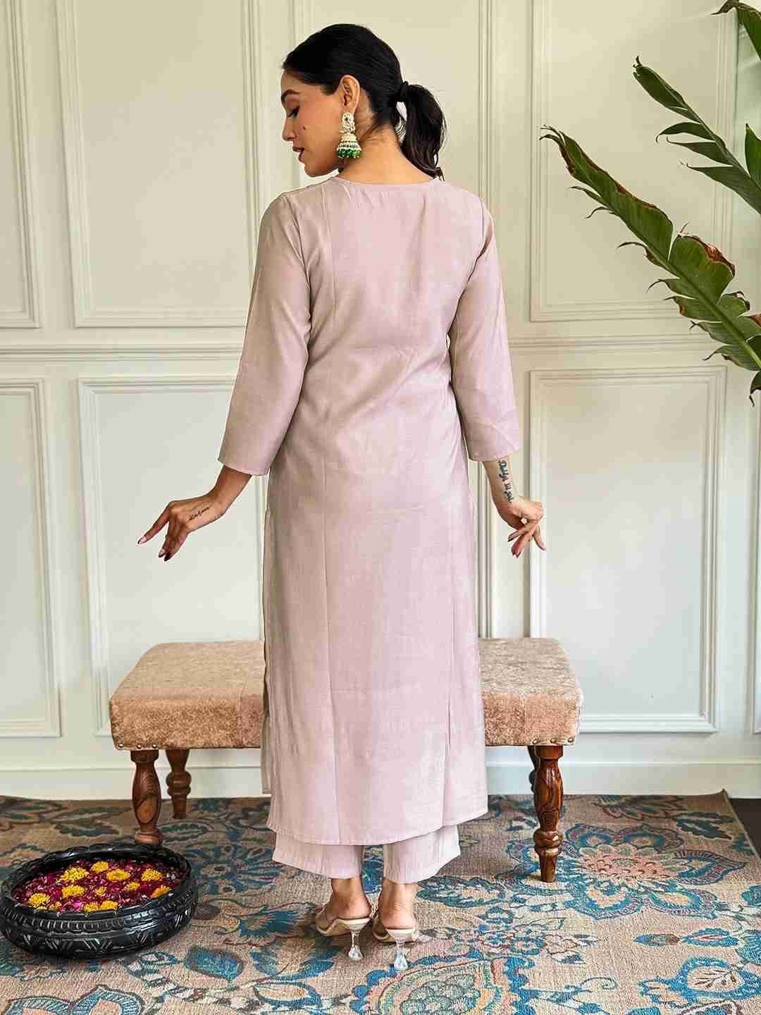 Dc-570 By Fashid Wholesale Beautiful Stylish Festive Suits Fancy Colorful Casual Wear & Ethnic Wear & Ready To Wear Viscose Chanderi Dresses At Wholesale Price