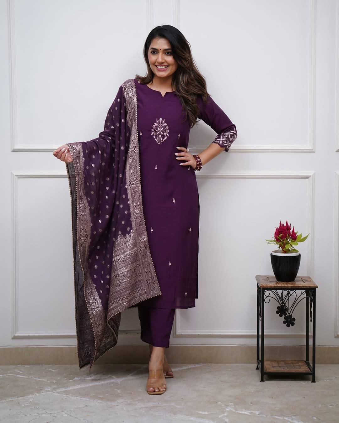 Dc-Swati By Fashid Wholesale 01 To 02 Series Beautiful Stylish Festive Suits Fancy Colorful Casual Wear & Ethnic Wear & Ready To Wear Viscose Blend Dresses At Wholesale Price