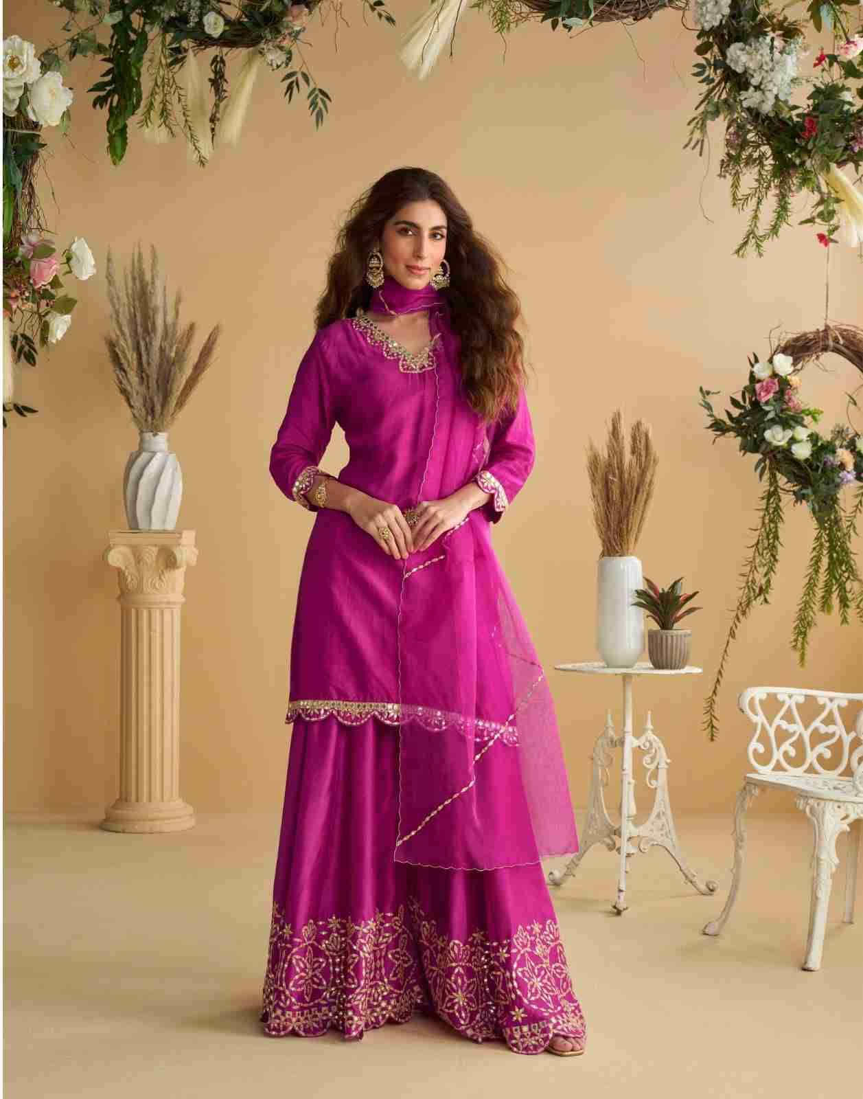 Amara By Sayuri 10121 To 10125 Series Beautiful Festive Suits Colorful Stylish Fancy Casual Wear & Ethnic Wear Simar Silk With Work Dresses At Wholesale Price