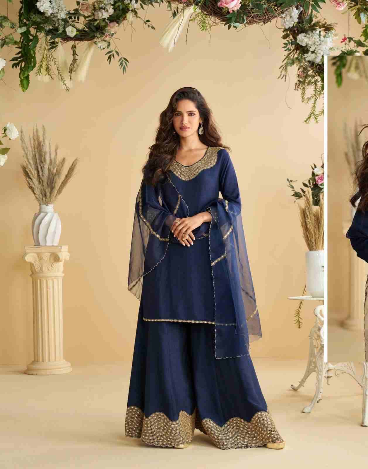 Amara By Sayuri 10121 To 10125 Series Beautiful Festive Suits Colorful Stylish Fancy Casual Wear & Ethnic Wear Simar Silk With Work Dresses At Wholesale Price