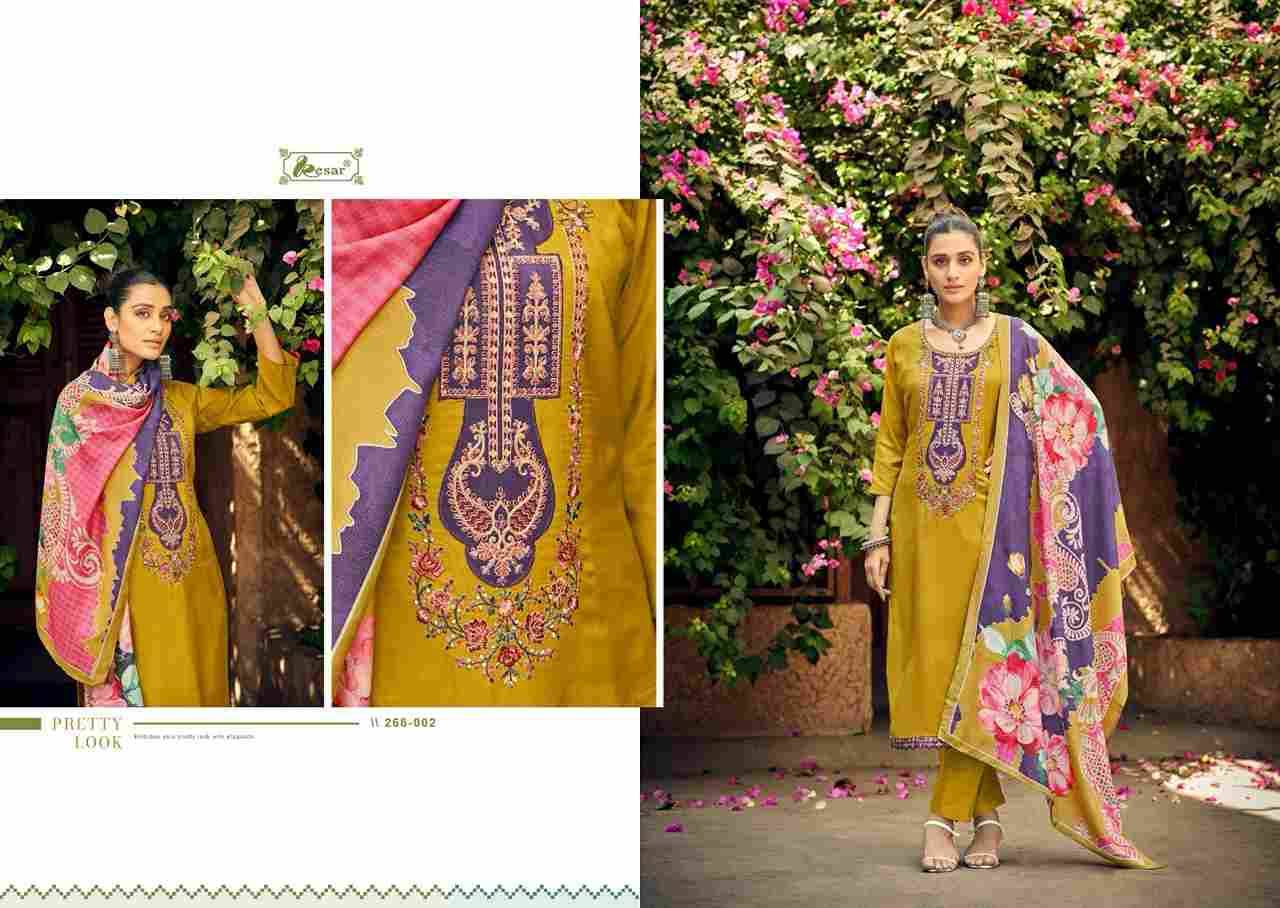 The Eknoor Choice By Kesar 268-001 To 268-004 Series Beautiful Festive Suits Colorful Stylish Fancy Casual Wear & Ethnic Wear Viscose Muslin Dresses At Wholesale Price