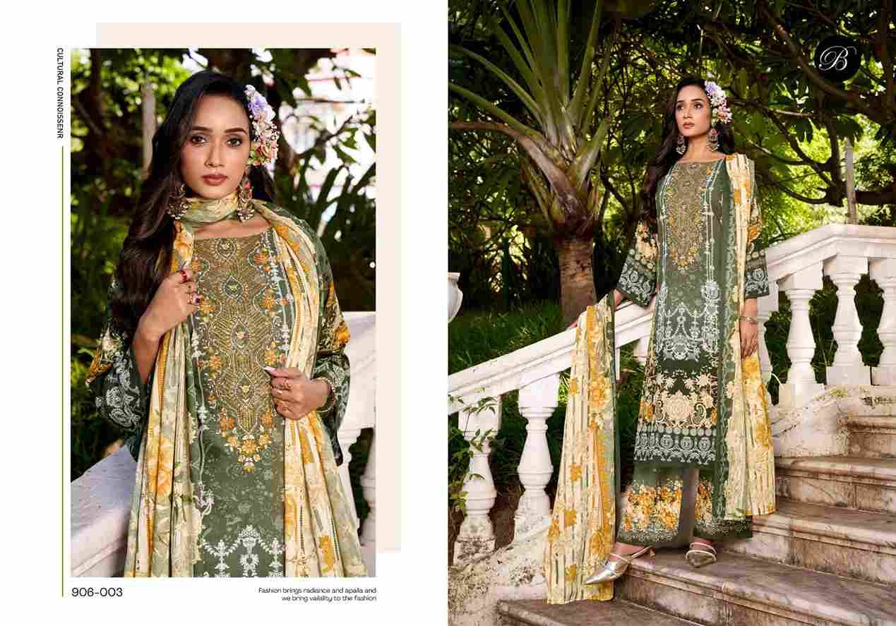Dilshad Vol-5 By Belliza 906-001 To 906-008 Series Beautiful Festive Suits Stylish Fancy Colorful Casual Wear & Ethnic Wear Pure Viscose Rayon Print Dresses At Wholesale Price