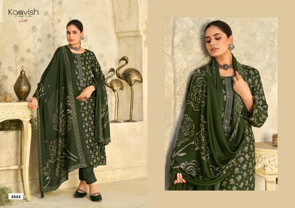 Winter Route By Kaavish 2061 To 2066 Series Beautiful Festive Suits Colorful Stylish Fancy Casual Wear & Ethnic Wear Pure Viscose Pashmina Dresses At Wholesale Price
