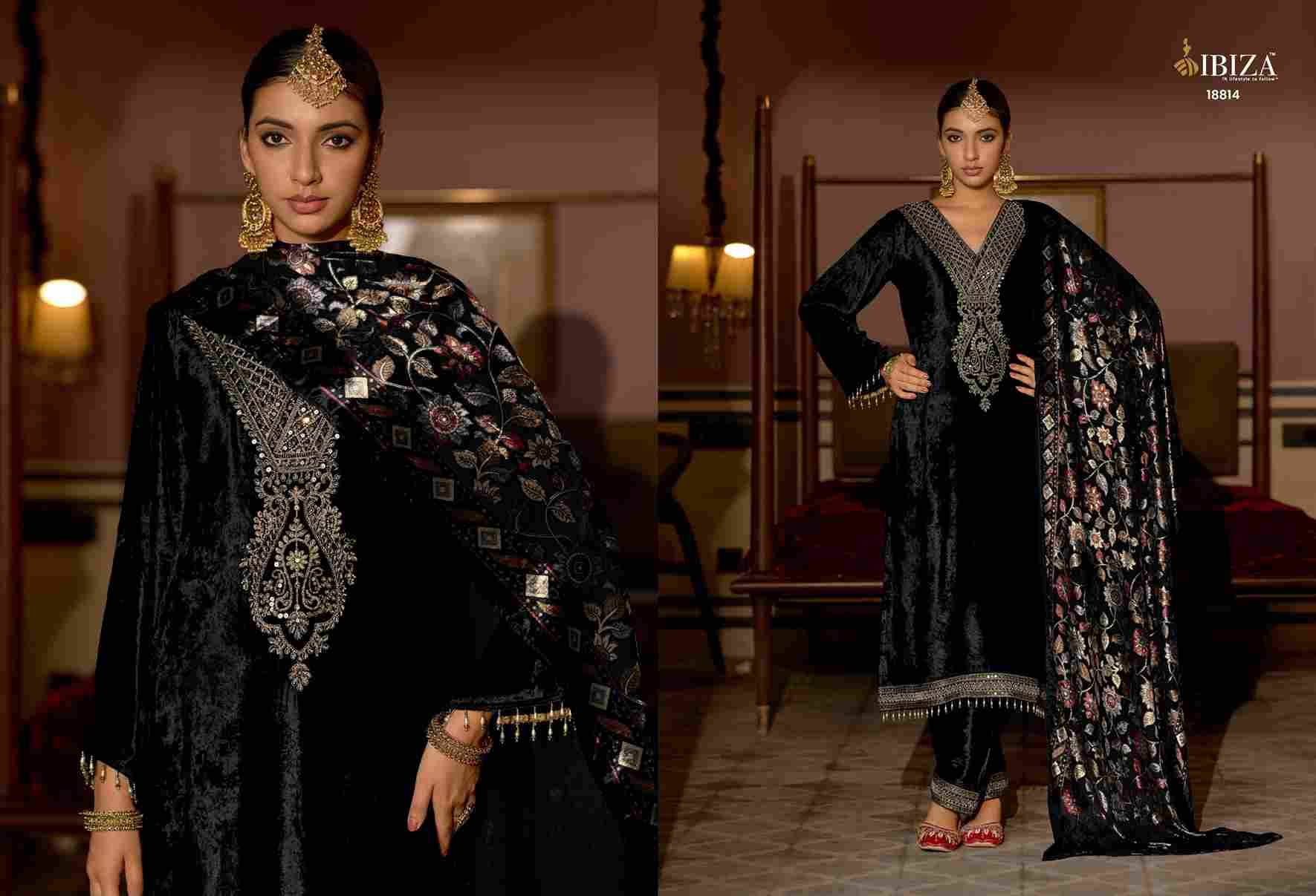 Henna By Ibiza 18811 To 18814 Series Beautiful Festive Suits Colorful Stylish Fancy Casual Wear & Ethnic Wear Pure Viscose Velvet Dresses At Wholesale Price