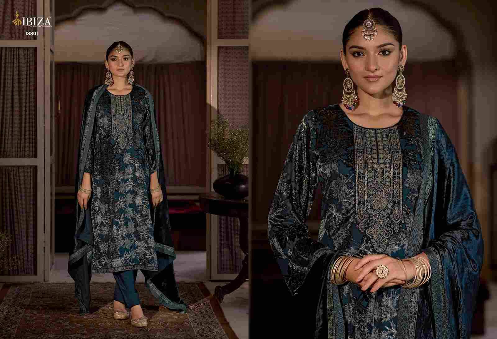 Kalasheel By Ibiza 18801 To 18804 Series Beautiful Festive Suits Colorful Stylish Fancy Casual Wear & Ethnic Wear Pure Viscose Velvet Dresses At Wholesale Price