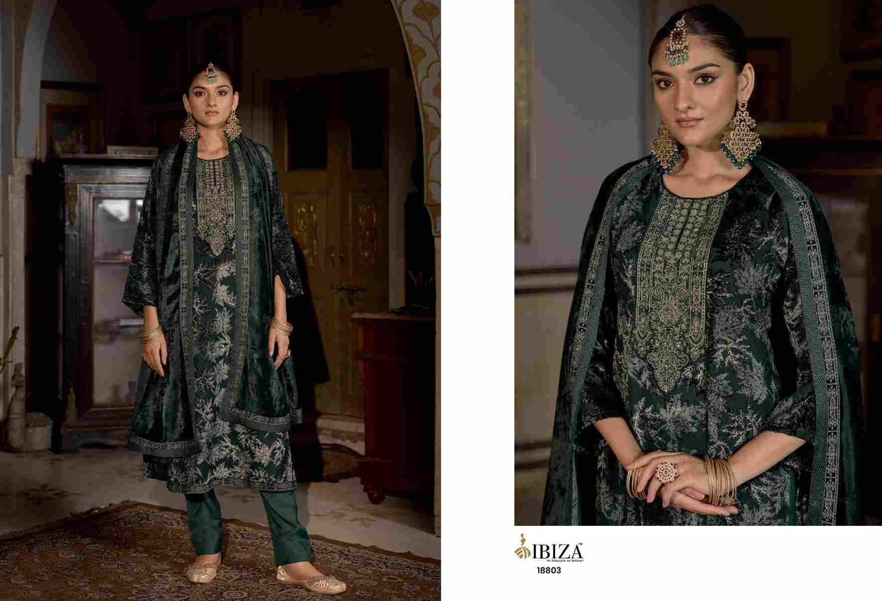Kalasheel By Ibiza 18801 To 18804 Series Beautiful Festive Suits Colorful Stylish Fancy Casual Wear & Ethnic Wear Pure Viscose Velvet Dresses At Wholesale Price