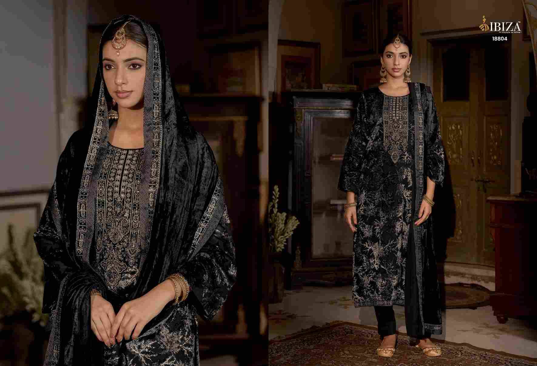 Kalasheel By Ibiza 18801 To 18804 Series Beautiful Festive Suits Colorful Stylish Fancy Casual Wear & Ethnic Wear Pure Viscose Velvet Dresses At Wholesale Price
