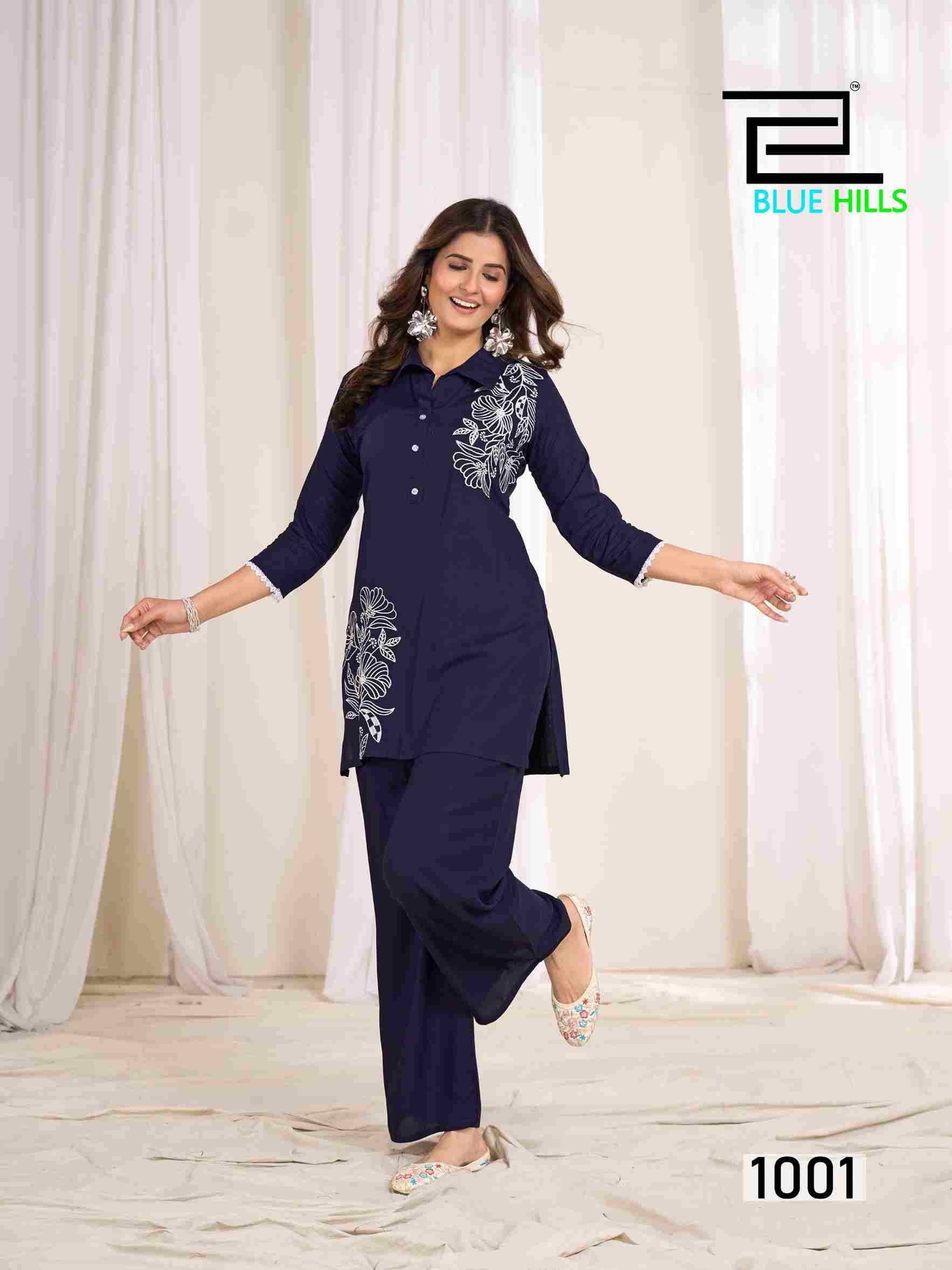 Blast By Blue Hills 1001 To 1006 Series Designer Stylish Fancy Colorful Beautiful Party Wear & Ethnic Wear Collection Heavy Rayon Co-Ord At Wholesale Price