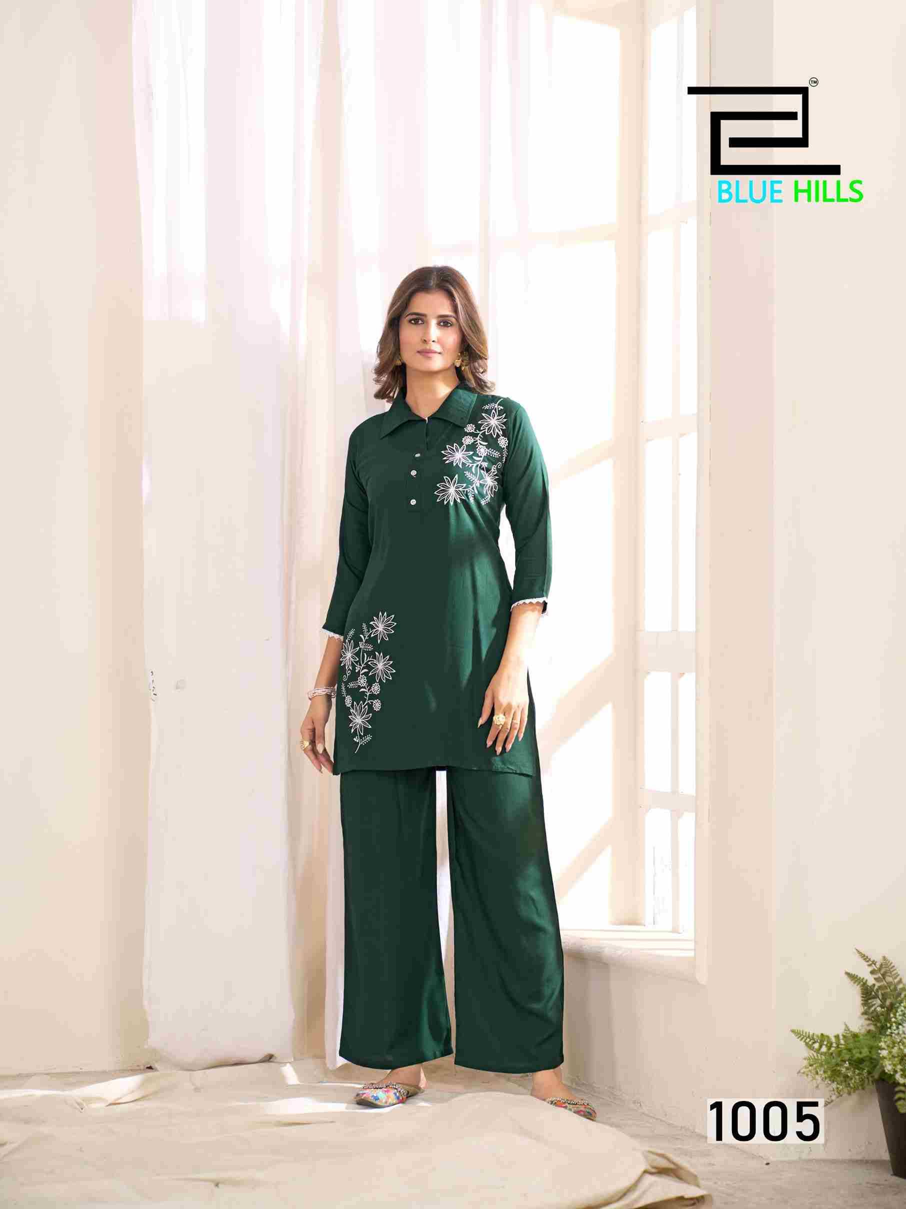Blast By Blue Hills 1001 To 1006 Series Designer Stylish Fancy Colorful Beautiful Party Wear & Ethnic Wear Collection Heavy Rayon Co-Ord At Wholesale Price