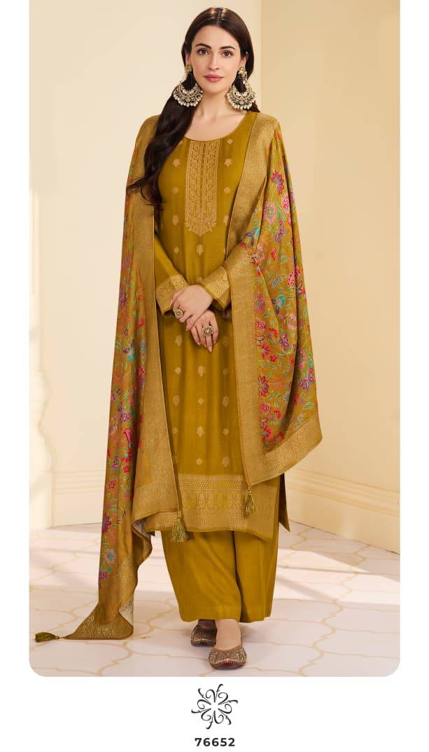 Kervin Ananta Vol-3 By Vinay Fashion 76651 To 76656 Series Beautiful Suits Colorful Stylish Fancy Casual Wear & Ethnic Wear Viscose Pashmina Dresses At Wholesale Price