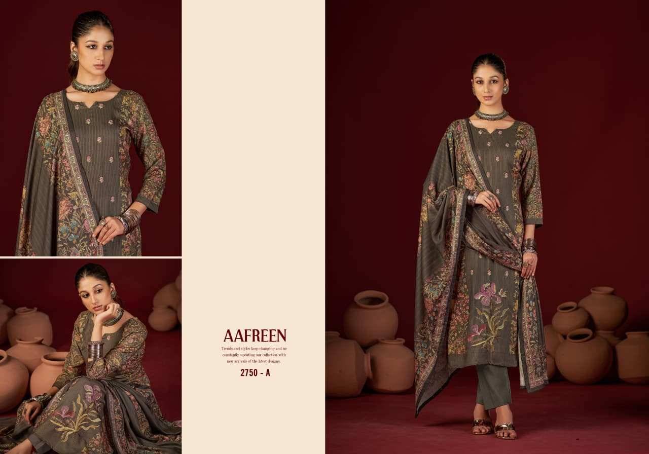 Aafreen By Sargam Prints 2750-A To 2750-D Series Beautiful Festive Suits Stylish Fancy Colorful Casual Wear & Ethnic Wear Pure Viscose Pashmina Dresses At Wholesale Price