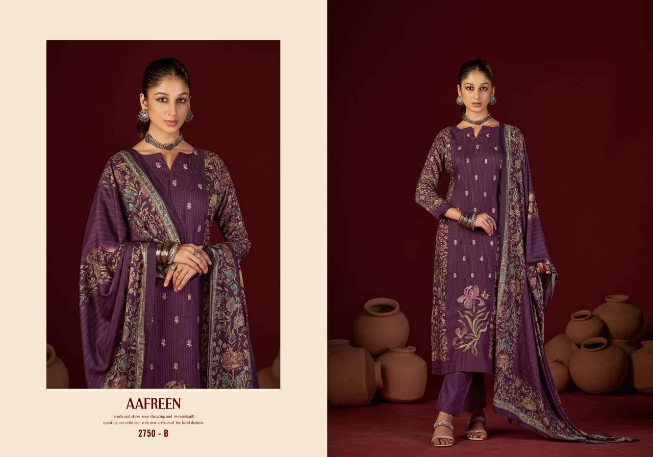 Aafreen By Sargam Prints 2750-A To 2750-D Series Beautiful Festive Suits Stylish Fancy Colorful Casual Wear & Ethnic Wear Pure Viscose Pashmina Dresses At Wholesale Price