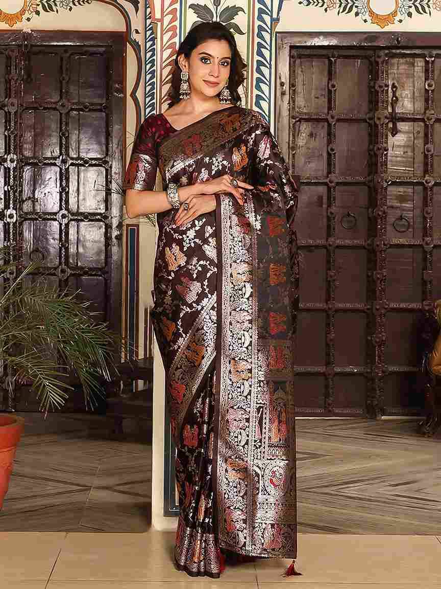 Elegance Vol-3 By Fashid Wholesale 3001 To 3005 Indian Traditional Wear Collection Beautiful Stylish Fancy Colorful Party Wear & Occasional Wear Silk Sarees At Wholesale Price