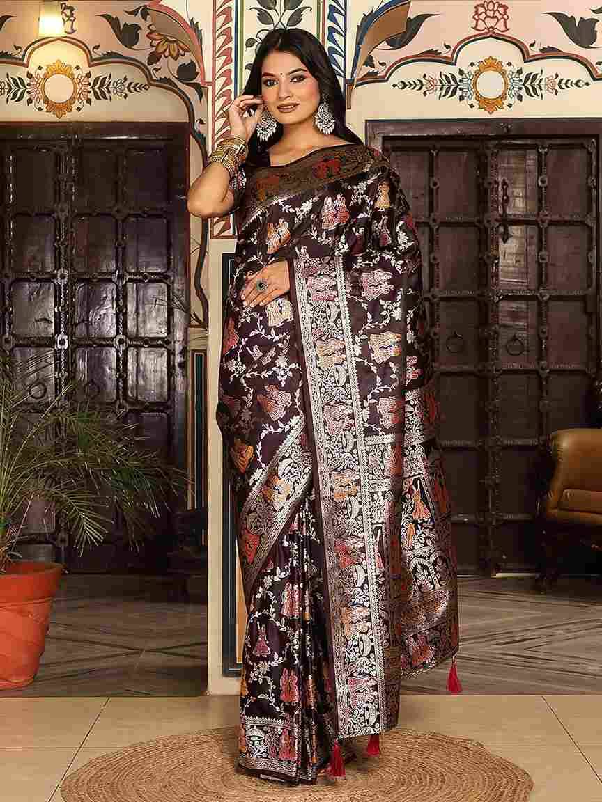 Elegance Vol-3 By Fashid Wholesale 3001 To 3005 Indian Traditional Wear Collection Beautiful Stylish Fancy Colorful Party Wear & Occasional Wear Silk Sarees At Wholesale Price
