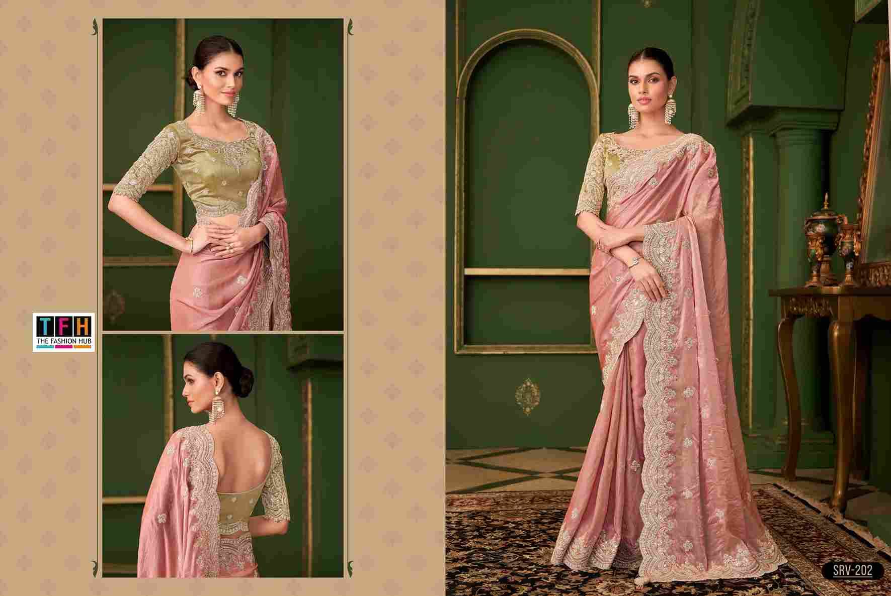 Sarvaratna Vol-2 By TFH 201 To 212 Series Indian Traditional Wear Collection Beautiful Stylish Fancy Colorful Party Wear & Occasional Wear Satin Silk/Georgette Sarees At Wholesale Price