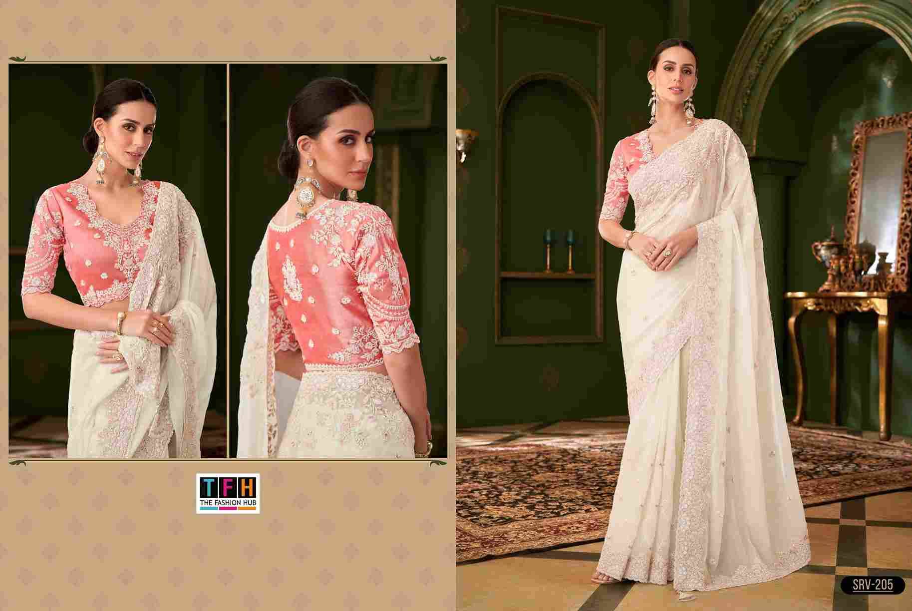 Sarvaratna Vol-2 By TFH 201 To 212 Series Indian Traditional Wear Collection Beautiful Stylish Fancy Colorful Party Wear & Occasional Wear Satin Silk/Georgette Sarees At Wholesale Price