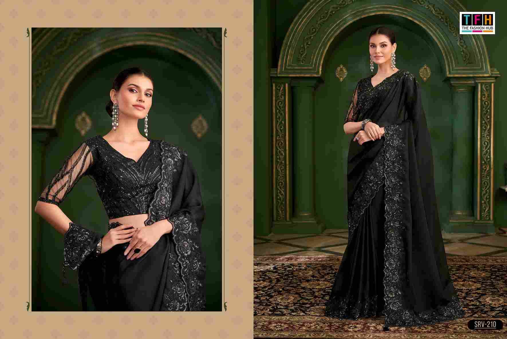 Sarvaratna Vol-2 By TFH 201 To 212 Series Indian Traditional Wear Collection Beautiful Stylish Fancy Colorful Party Wear & Occasional Wear Satin Silk/Georgette Sarees At Wholesale Price