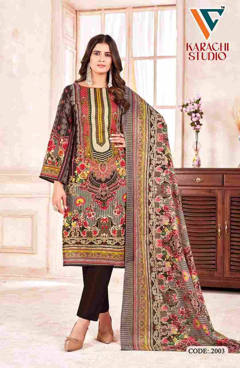 Karachi Studio Vol-2 By Vandana Creation 2001 To 2008 Series Beautiful Festive Suits Stylish Fancy Colorful Casual Wear & Ethnic Wear Soft Cotton Print Dresses At Wholesale Price