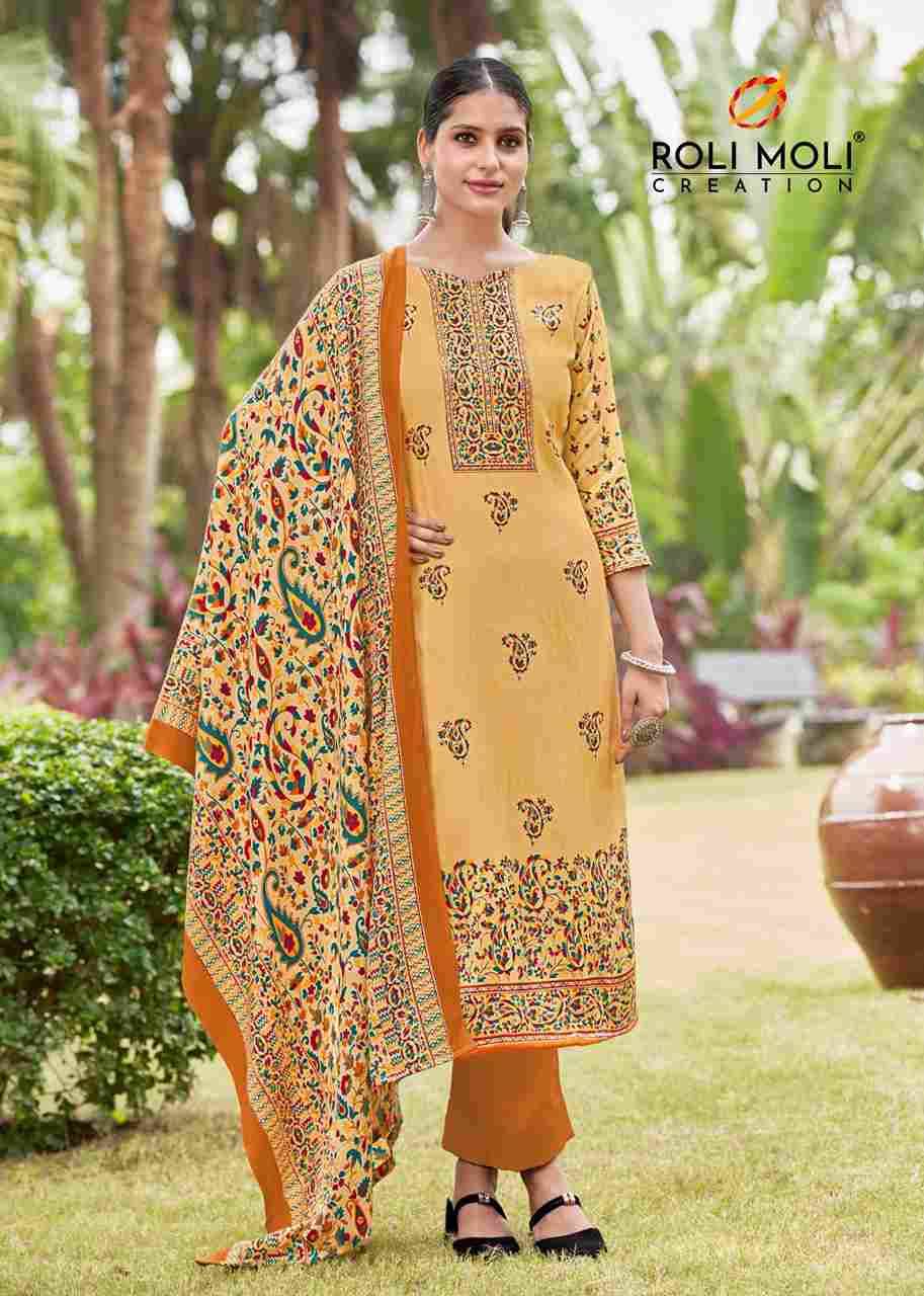 Naira By Roli Moli 1001 To 1008 Series Beautiful Stylish Festive Suits Fancy Colorful Casual Wear & Ethnic Wear & Ready To Wear Pashmina Dresses At Wholesale Price