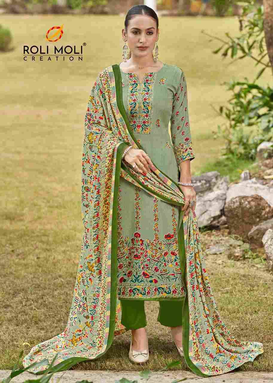 Naira By Roli Moli 1001 To 1008 Series Beautiful Stylish Festive Suits Fancy Colorful Casual Wear & Ethnic Wear & Ready To Wear Pashmina Dresses At Wholesale Price
