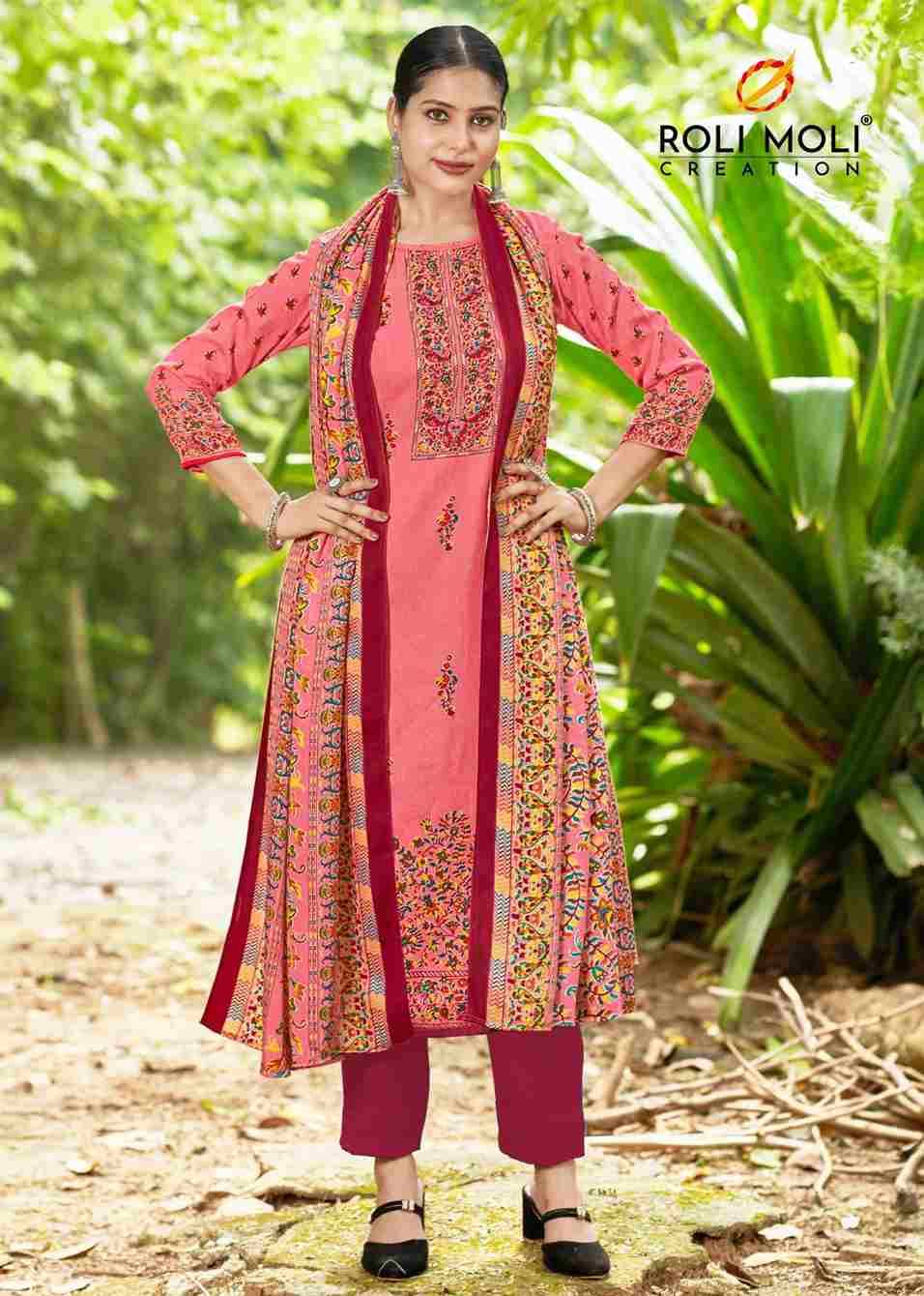 Naira By Roli Moli 1001 To 1008 Series Beautiful Stylish Festive Suits Fancy Colorful Casual Wear & Ethnic Wear & Ready To Wear Pashmina Dresses At Wholesale Price