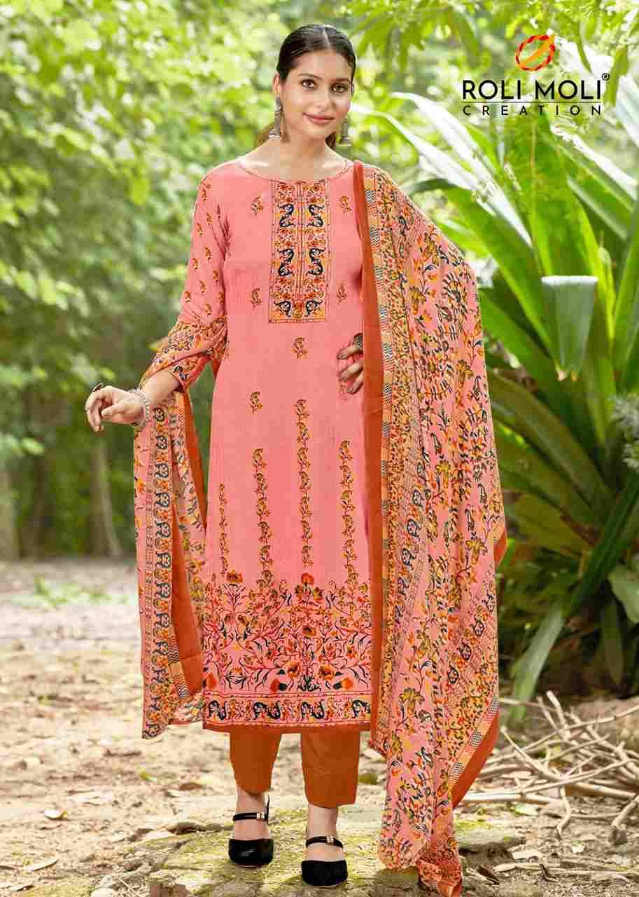 Naira By Roli Moli 1001 To 1008 Series Beautiful Stylish Festive Suits Fancy Colorful Casual Wear & Ethnic Wear & Ready To Wear Pashmina Dresses At Wholesale Price