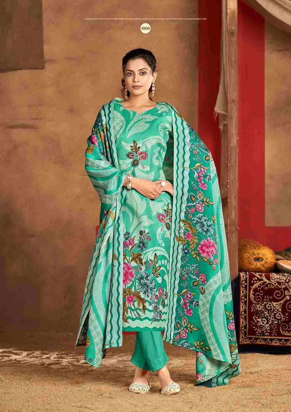 Tareef By Roli Moli 1001 To 1008 Series Beautiful Stylish Festive Suits Fancy Colorful Casual Wear & Ethnic Wear & Ready To Wear Pashmina Dresses At Wholesale Price
