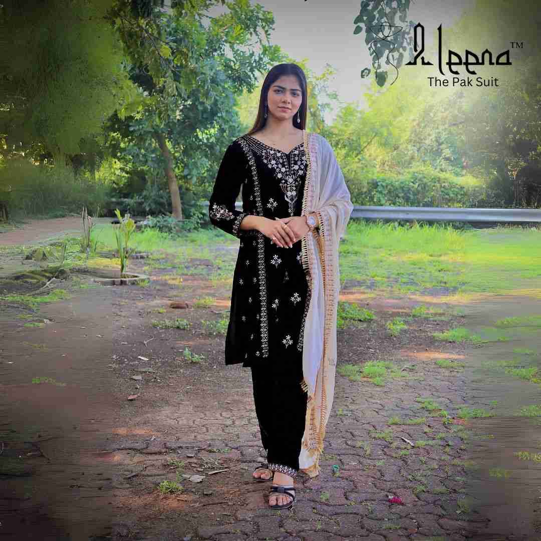 Aleena Hit Design 1125 By Aleena Beautiful Pakistani Suits Stylish Fancy Colorful Party Wear & Occasional Wear Velvet Embroidered Dresses At Wholesale Price
