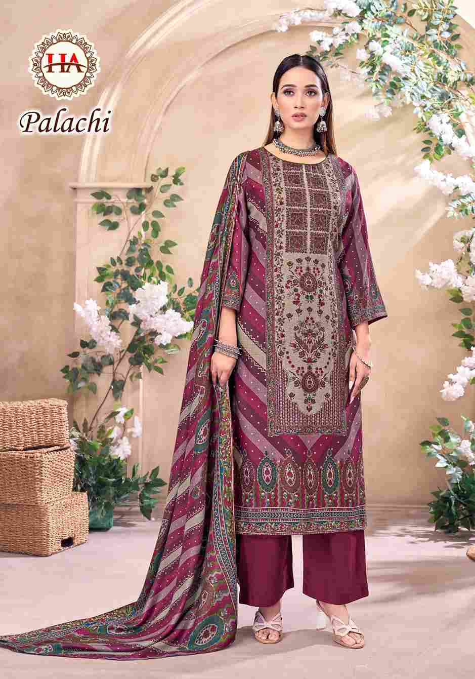 Palachi By Harshit Fashion Hub 2125-930-01 To 2125-930-06 Series Beautiful Festive Suits Stylish Fancy Colorful Casual Wear & Ethnic Wear Pure Pashmina Dresses At Wholesale Price