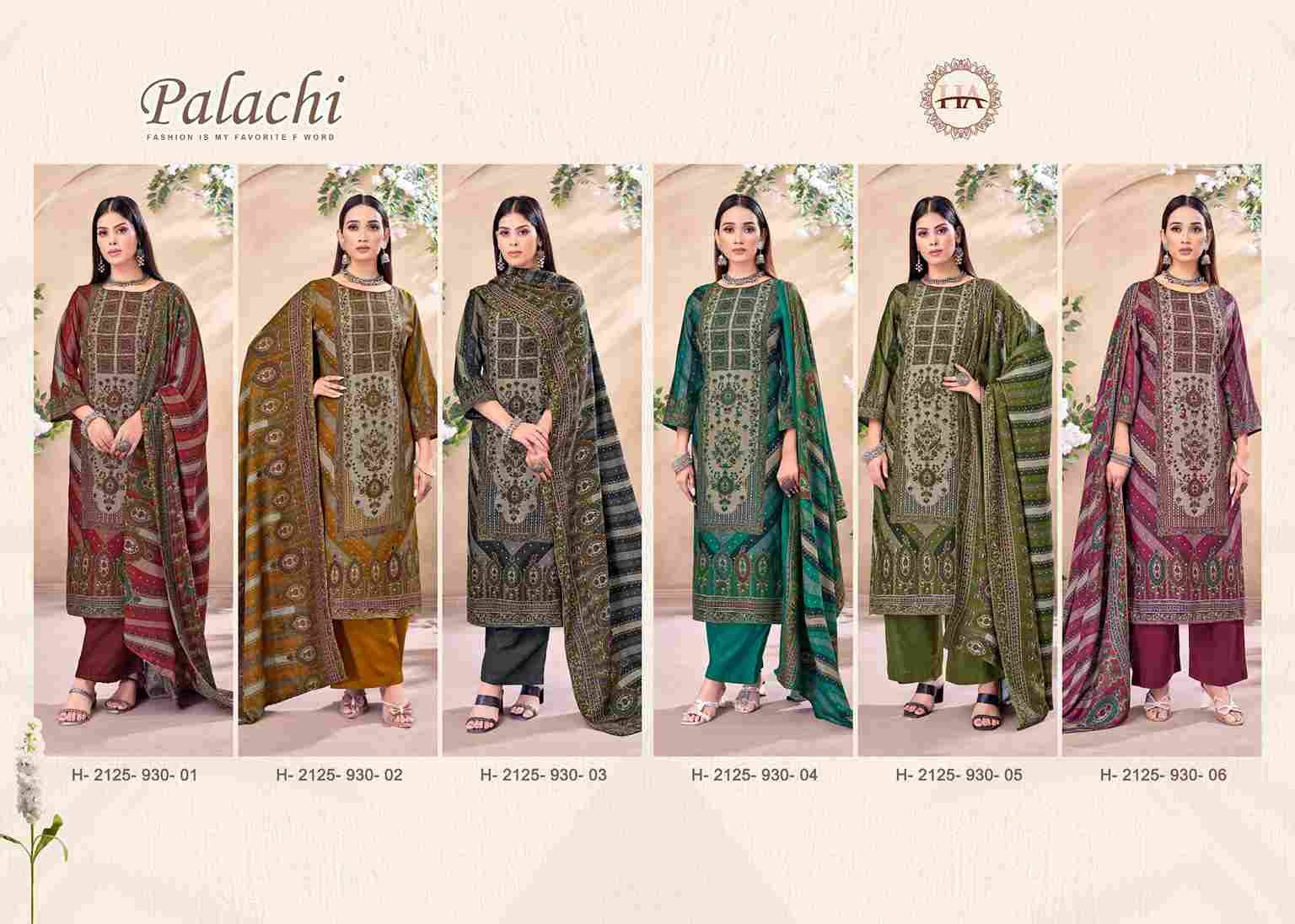 Palachi By Harshit Fashion Hub 2125-930-01 To 2125-930-06 Series Beautiful Festive Suits Stylish Fancy Colorful Casual Wear & Ethnic Wear Pure Pashmina Dresses At Wholesale Price