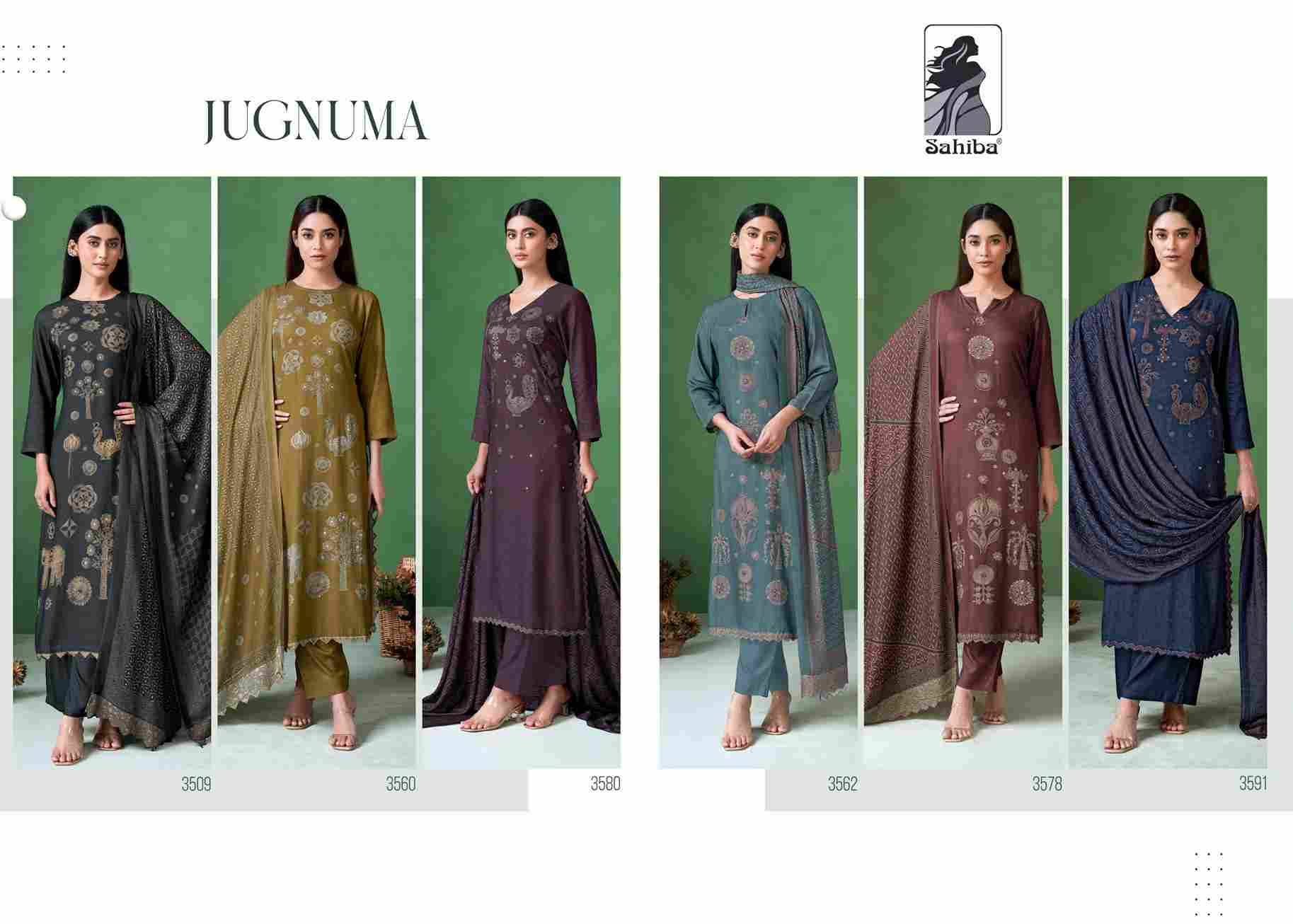 Jugnuma By Sahiba Fabrics Beautiful Festive Suits Colorful Stylish Fancy Casual Wear & Ethnic Wear Pure Pashmina Print Dresses At Wholesale Price