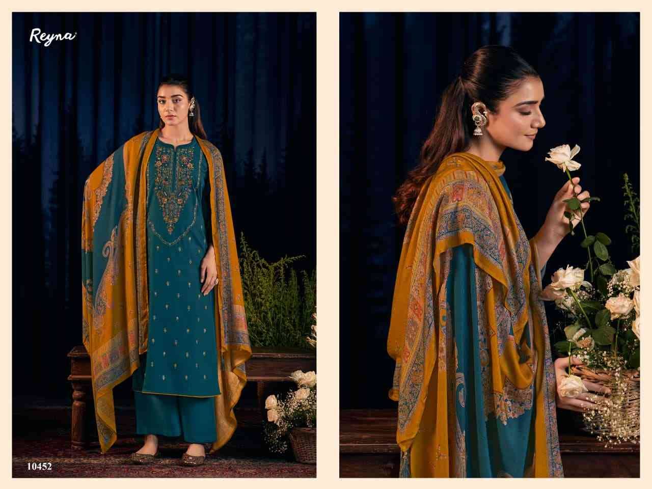 Tanishq By Reyna 10451 To 10453 Series Beautiful Festive Suits Colorful Stylish Fancy Casual Wear & Ethnic Wear Pure Pashmina Dresses At Wholesale Price