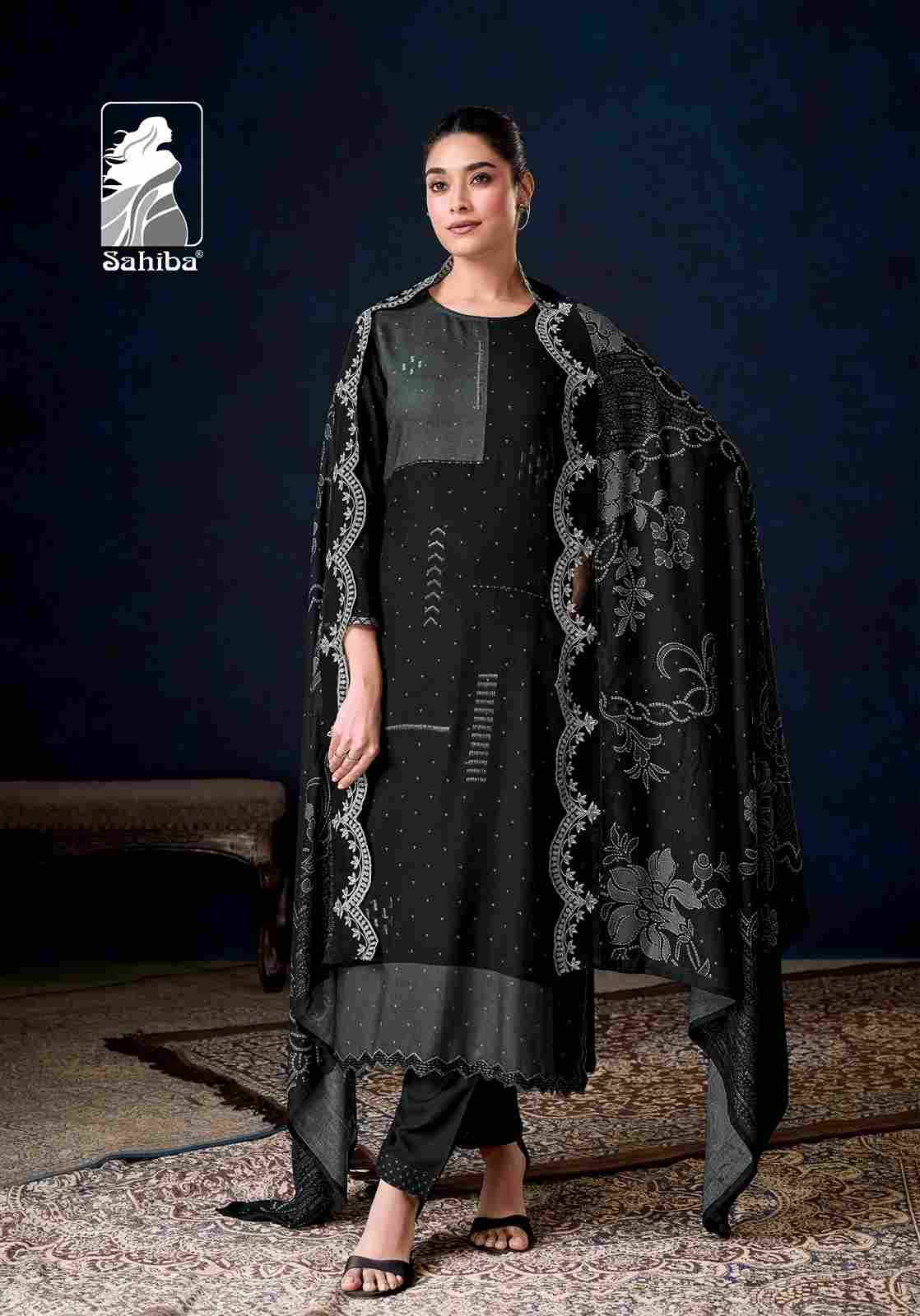 Zimal By Sahiba Fabrics Beautiful Festive Suits Colorful Stylish Fancy Casual Wear & Ethnic Wear Pure Pashmina Print Dresses At Wholesale Price