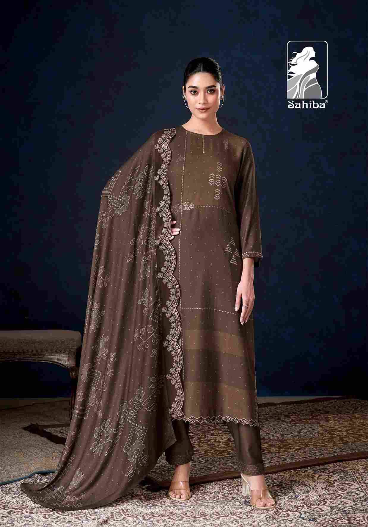 Zimal By Sahiba Fabrics Beautiful Festive Suits Colorful Stylish Fancy Casual Wear & Ethnic Wear Pure Pashmina Print Dresses At Wholesale Price